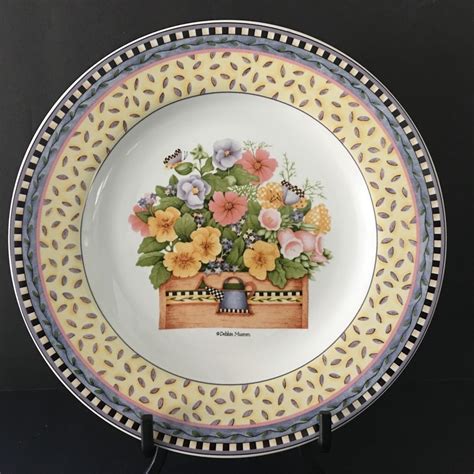 Debbie mumm plates. 1999 set of four Sakura "Garden Vignette" salad plates designed by Debbie Mumm for use or display. (3.1k) $36.00. Check out our debbie mumm sakura selection for the very best in unique or custom, handmade pieces from our plates shops. 