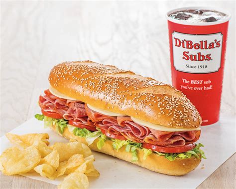 In addition to their renowned subs, DiBella’s menu includes o