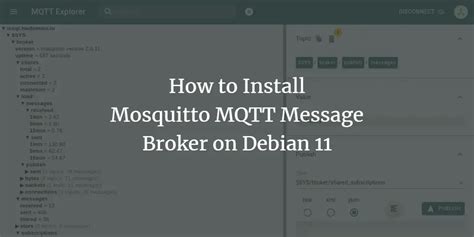 Debian install mosquitto broker.  Mosquitto is now in Debian proper.  Installing Mosqui...