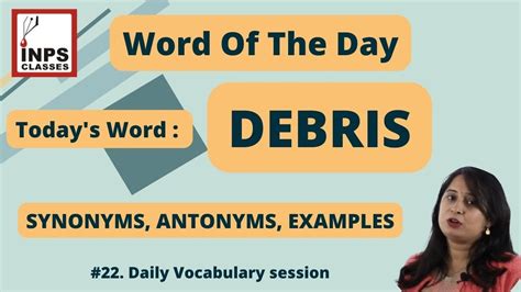 Debris antonyms. Things To Know About Debris antonyms. 
