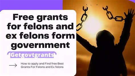 Debt Consolidation Programs for Felons - Free grants for felons