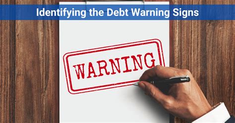 Debt Warning Signs – Credit Card Problems & Stress