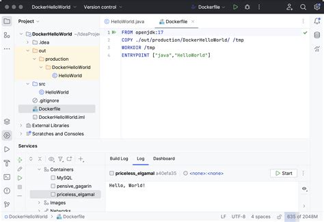 Debug A Java Application Using A Dockerfile Intellij Idea