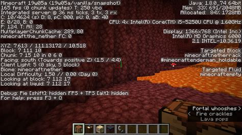 Debug Screen Minecraft Wiki Fandom