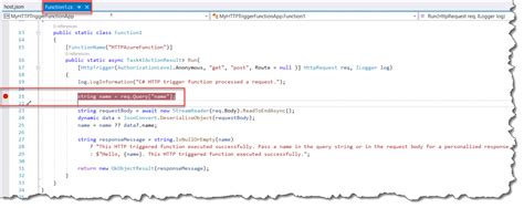 Debug azure function in visual studio code.  Broadcom Community - VMTN, Mainframe, ...