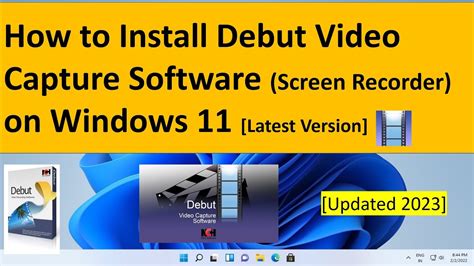 Debut Video Capture Software for Windows