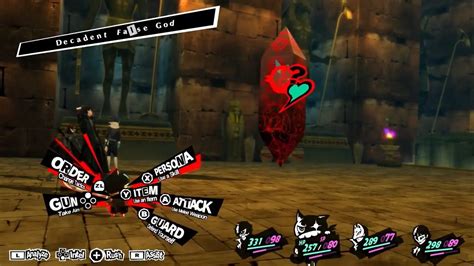 Decadent false god persona 5 weakness. In Part 112 of this blind Persona 5 Royal gameplay walkthrough on the PS4 Pro we reach the final Will Seed and do battle with it's protector, before leaving the … 