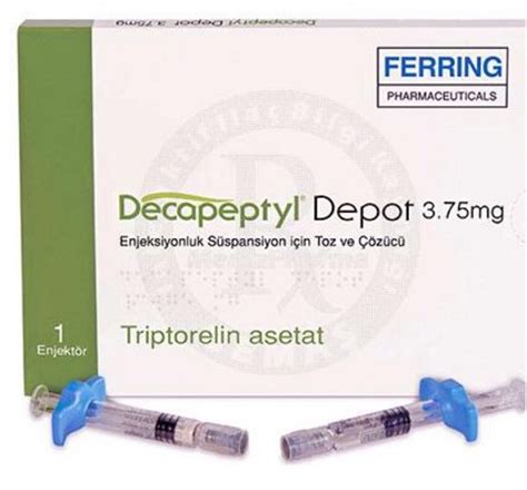 Decapeptyl depot 375 mg 1 enj