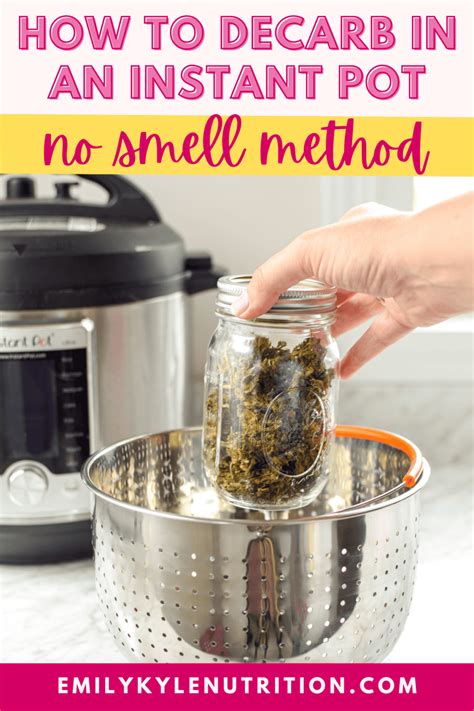 The Instant Pot is a great way to decarb cannabis. Hope this method of de-carbing helps you.. 