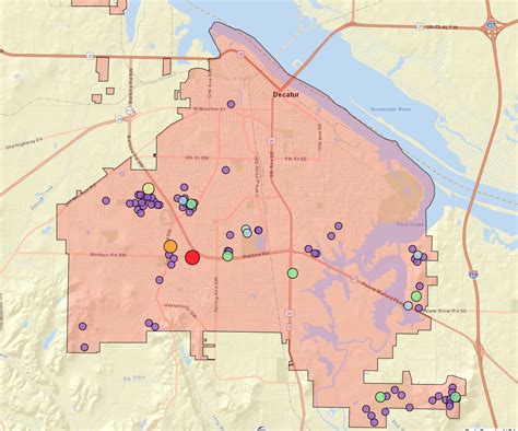 Decatur al power outage. Decatur, Alabama, United States. Crews from Decatur Utilities Electric Operations are currently working two outages - both in Southeast Decatur. Approximately 3,000 customers are currently out of power. Outage link: nisc.decaturutilities.com. 