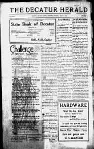 Feb 28, 2024 · The Decatur Herald & Decatur Daily Review: 1878-2013 The Mattoon Journal Gazette: 1860-2014. Contact Donnette Beckett at (217) 421-6983. Follow her on Twitter: @donnettebHR. 0 Comments . 