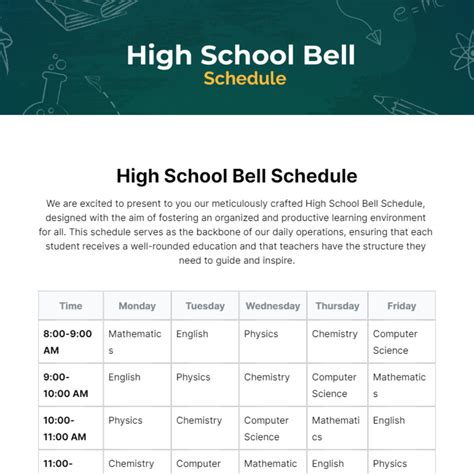 Decatur high school bell schedule.  School Profile.  – 2:10 p.  This slightly modif...