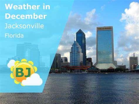 December weather jacksonville fl. The weather in Jacksonville in December is mildly cool with a gentle breeze, with average highs of 68°F (20°C) and lows of 52°F (11°C). 