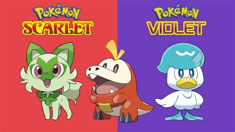 Decide Pokémon Scarlet & Violet