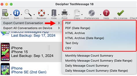 Decipher insta export.  Export your iPhone Messages conversations to PDF, CSV, TXT,...