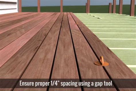 Deck Board Spacing & Sizing Decks.com - Trex Company, Inc