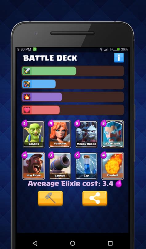 Deck Builder for Clash for Android