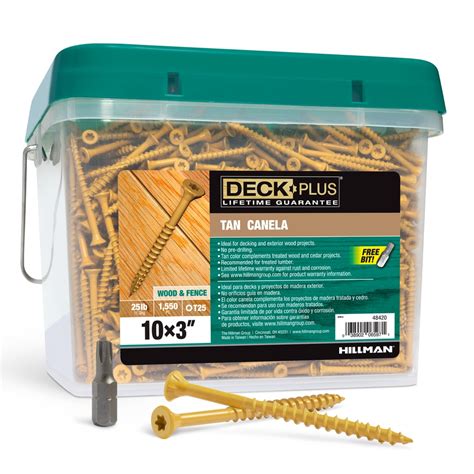 Deck Plus Screws at Lowes.com