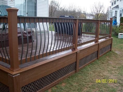 Garage. AC2 MicroPro pressure treated decking stands up to insects, rot and decay for a deck that will last many years.. 