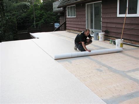 Deck waterproofing. Additionally, this waterproofing must typically work in conjunction with some form of paver system on pedestals, a mortar bed or concrete wearing slab. Sika's ... 