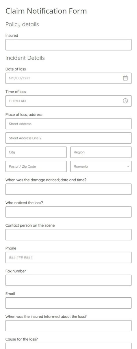 Declaration Of Interest Form Template 123 Form Builder