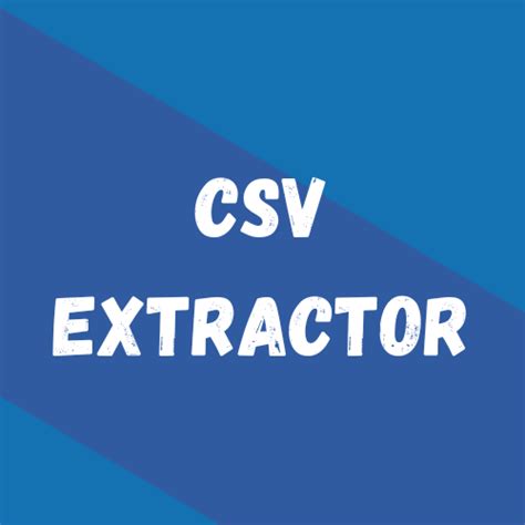 Decode csv file.  CSV Extractor is a tool designed to retrieve and isolate specific i...
