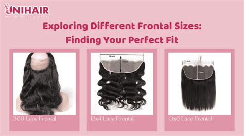 Decoding Lace Frontal Sizes: A Guide to Finding Your Perfect Fit