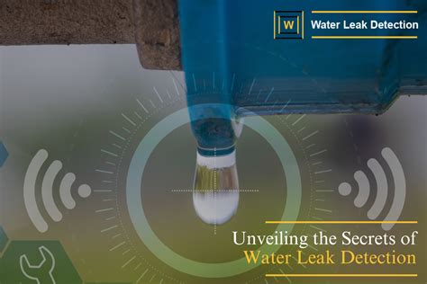Decoding Water Leak Detection Unveiling the Secrets