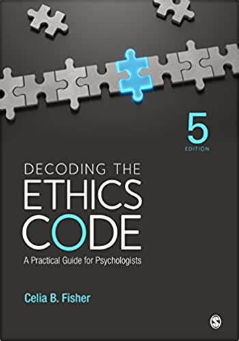 Decoding the ethics code a practical guide for psychologists 2003 publication. - Biologia pearson capitoli 8 risposte della guida.