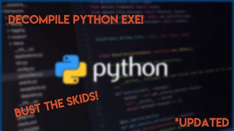 Decompile python exe online.  While this script aims to decompile any exe file, it is curre...