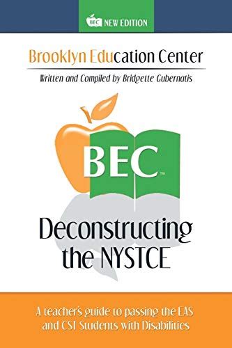 Deconstructing the nystce a teacher s guide to passing the eas and cst students with disabilities. - Set free childhood parents survival guide for coping with computers and tv early years.