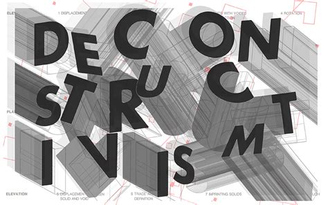 Deconstructivism on Behance