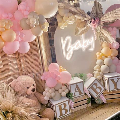 Decoración para baby shower Tendencias para niña y niño