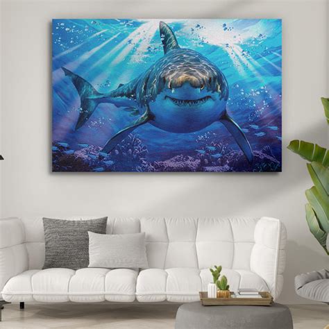 Decorate Your Space with Awe-Inspiring Shark Wall Art