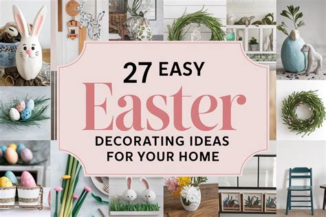 Decorating Your Home for Easter