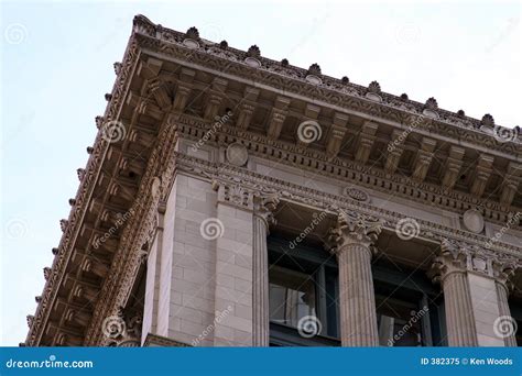 Decorative Building Cornice Stock Image Image of artwork