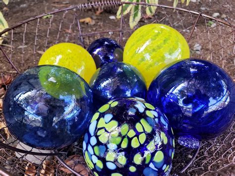 Decorative Glass Spheres - Etsy