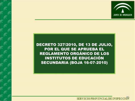 Decreto 327/2010, de 13 de julio, por el que se aprueba el …