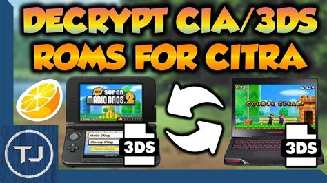 Decrypted 3Ds Rom To Cia 사용법