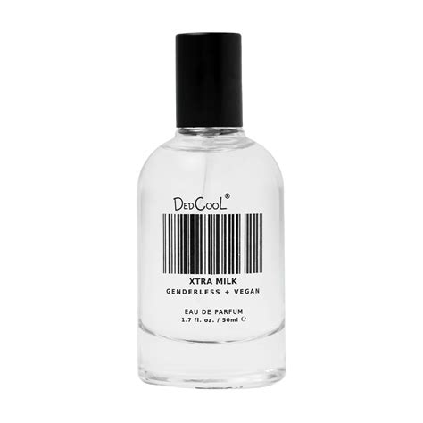 Dedcool xtra milk. A rich-lathering mini hand and body wash that cleanses, leaving you with a warm vanilla scent. Designed to take on-the-go or to play with layering. 100% Genderless + Vegan + Non Toxic Smells For Every Body 