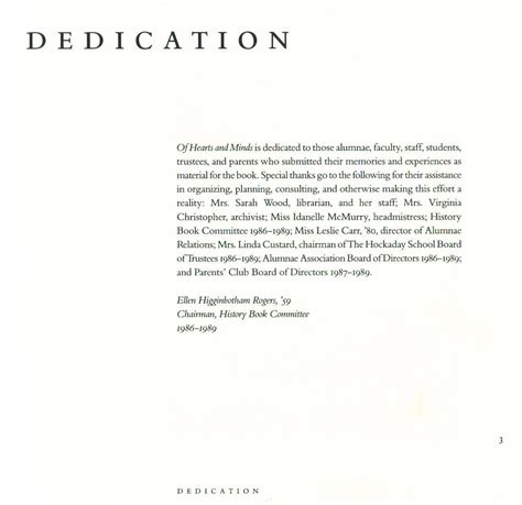 Dedication Examples For Research Paper Pdf Example of dedication