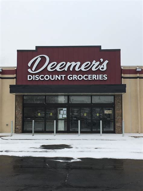Deemers Discount Groceries is a new food store that has open
