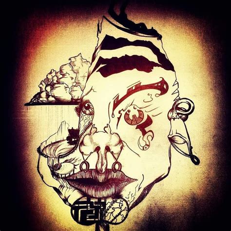 Deep Thoughts Drawing by Cody Hubanks