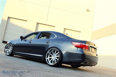 Deep dish lexus ls 460 22 inch rims. This Lexus Ls 460 was customized by Team 407 customs out of Sanford, Fl. The paint was candy brandywine and very wet. The rims were 24 inch staggered Asanti ... 
