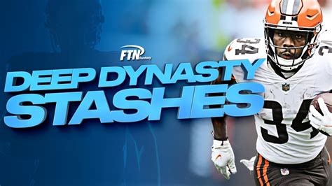 Deep dynasty stashes.  Speculative adds with breakout potential including Darnell Washingt...