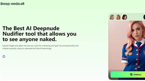 什么是 DeepNude AI？. DeepNude AI是一项尖端技术，它使用人工智能从上传的照片或自拍照中生成人们的裸照。. 它的工作原理是分析原始图像的结构和图案，并使用拍摄对象的身体形状和纹理创建新图像，但不穿任何衣服。. 这款创新的软件旨在通过提供更自然的 ... 