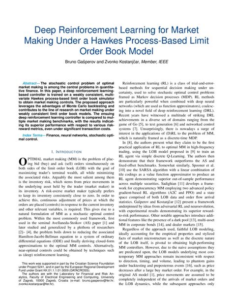 Deep reinforcement learning market making. .  ...