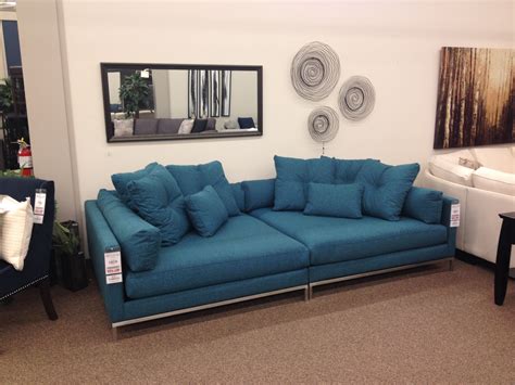 Deep seat sofa. Oceanside 3-Piece Deep-Seat Corner Sectional Sofa 124"Wx87.5"Dx23"H. FSC ®-certified engineered hardwood. Seat cushioning is plant-based polyfoam wrapped in fiber and feather-down blend encased in ticking. Back cushioning is synthetic blown-fiber encased in accord ticking. Sinuous wire suspension. 