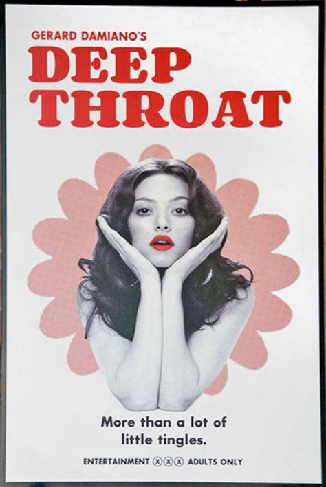 Deep Throat is a 1972 film starring Linda Lovelace, written and directed by Gerard Damiano. It was considered one of the most successful films of the X cinema, as it was screened in all types of cinemas and raised $50 million with a budget of $47,000.