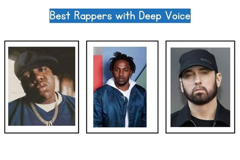 Deep voice rappers 2019. .  ...